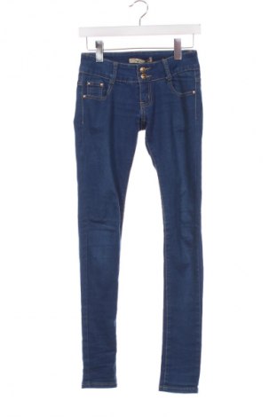 Blugi de femei Miss Grace, Mărime XS, Culoare Albastru, Preț 73,98 Lei