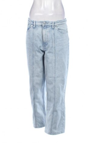 Damskie jeansy Monki, Rozmiar L, Kolor Niebieski, Cena 80,46 zł