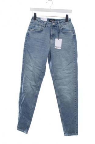 Damskie jeansy Pieces, Rozmiar S, Kolor Niebieski, Cena 252,99 zł