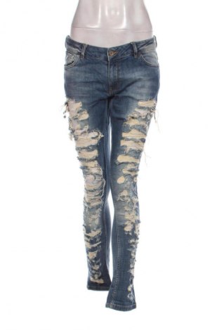 Női farmernadrág Pull&Bear, Méret M, Szín Kék, Ár 7 879 Ft