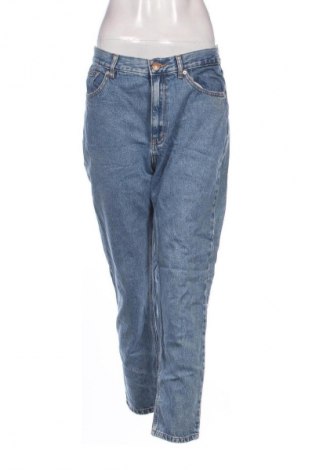 Blugi de femei Pull&Bear, Mărime L, Culoare Albastru, Preț 94,99 Lei