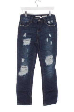 Blugi de femei Stradivarius, Mărime XS, Culoare Albastru, Preț 94,99 Lei