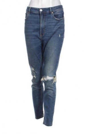 Női farmernadrág Stradivarius, Méret XL, Szín Kék, Ár 5 865 Ft