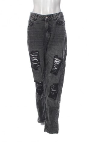 Blugi de femei Terranova, Mărime L, Culoare Gri, Preț 94,99 Lei