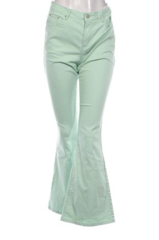 Damskie jeansy Unbranded, Rozmiar L, Kolor Zielony, Cena 48,99 zł