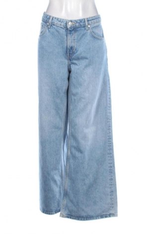 Blugi de femei Weekday, Mărime XXL, Culoare Albastru, Preț 105,00 Lei