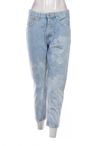 Blugi de femei Zara, Mărime M, Culoare Albastru, Preț 88,99 Lei