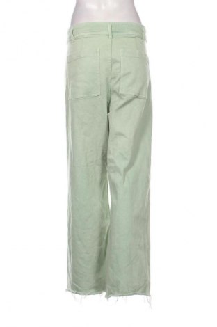 Blugi de femei Zara, Mărime XL, Culoare Verde, Preț 88,99 Lei