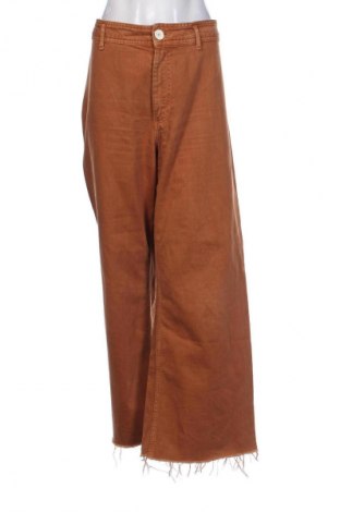 Női farmernadrág Zara, Méret L, Szín Barna, Ár 8 856 Ft