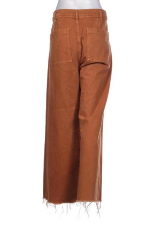 Női farmernadrág Zara, Méret L, Szín Barna, Ár 8 856 Ft