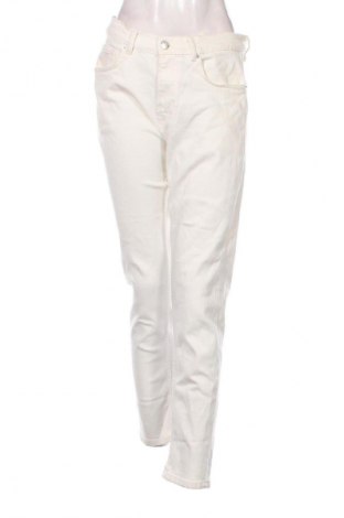 Damskie jeansy Zara, Rozmiar L, Kolor Biały, Cena 91,99 zł