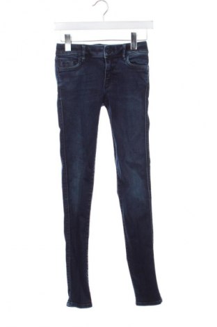 Дамски дънки Zara, Размер XS, Цвят Син, Цена 27,00 лв.