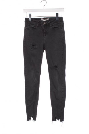 Дамски дънки Zara, Размер XS, Цвят Сив, Цена 27,00 лв.