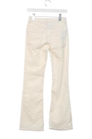 Pantaloni de velvet de femei Mango, Mărime S, Culoare Ecru, Preț 232,65 Lei