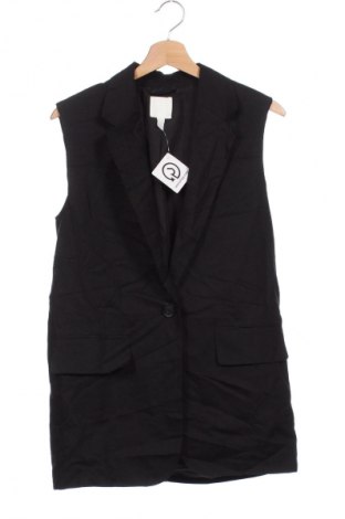 Vestă de femei H&M, Mărime XS, Culoare Negru, Preț 127,99 Lei