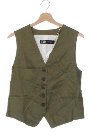 Damenweste Zara, Größe XS, Farbe Grün, Preis 18,99 €