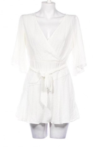 Kurzer Damenoverall Ava, Größe M, Farbe Weiß, Preis 26,99 €