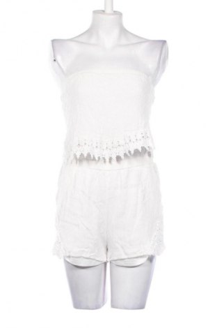 Women's short jumpsuit Golden Days, Μέγεθος M, Χρώμα Λευκό, Τιμή 24,57 €