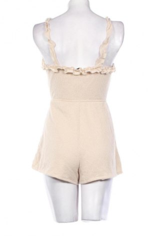 Dámská krátka kombinéza  Pull&Bear, Veľkosť M, Farba Béžová, Cena  22,95 €
