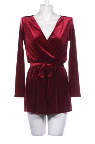 Damski krótki kombinezon Pull&Bear, Rozmiar S, Kolor Czerwony, Cena 89,66 zł