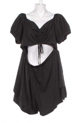 Kurzer Damenoverall SHEIN, Größe XXL, Farbe Schwarz, Preis 19,95 €
