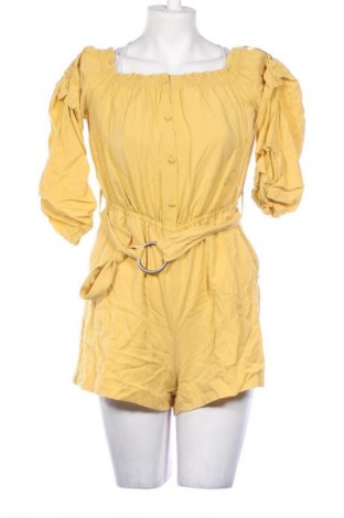 Kurzer Damenoverall Zara, Größe M, Farbe Gelb, Preis 23,99 €