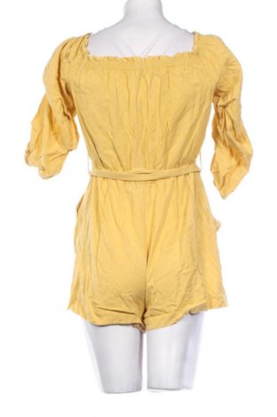 Kurzer Damenoverall Zara, Größe M, Farbe Gelb, Preis 23,99 €