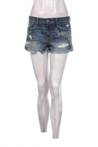 Pantaloni scurți de femei Abercrombie & Fitch, Mărime M, Culoare Albastru, Preț 110,99 Lei