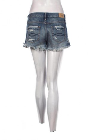 Pantaloni scurți de femei Abercrombie & Fitch, Mărime M, Culoare Albastru, Preț 110,99 Lei