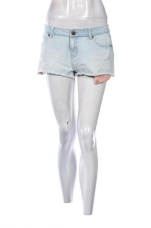 Дамски къс панталон Authentic Denim, Размер M, Цвят Син, Цена 19,14 лв.
