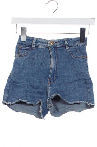 Pantaloni scurți de femei Bershka, Mărime XXS, Culoare Albastru, Preț 48,00 Lei