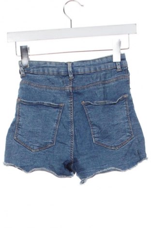 Pantaloni scurți de femei Bershka, Mărime XXS, Culoare Albastru, Preț 48,00 Lei