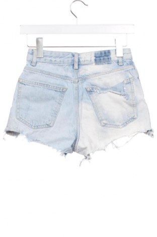 Pantaloni scurți de femei Bershka, Mărime XXS, Culoare Albastru, Preț 83,06 Lei