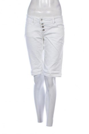 Pantaloni scurți de femei Buena Vista, Mărime M, Culoare Alb, Preț 110,99 Lei