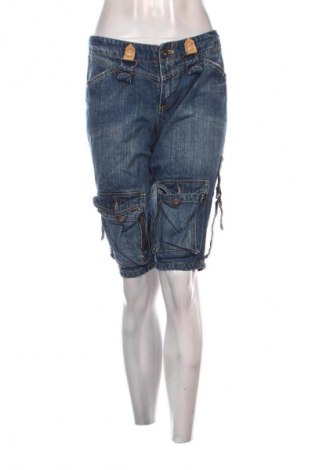 Pantaloni scurți de femei Colours Of The World, Mărime L, Culoare Albastru, Preț 61,99 Lei