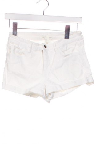 Dámske kraťasy  H&M, Veľkosť XS, Farba Biela, Cena  11,95 €