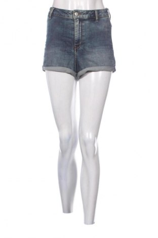 Pantaloni scurți de femei H&M Divided, Mărime M, Culoare Albastru, Preț 48,57 Lei