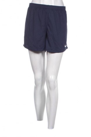 Pantaloni scurți de femei Nike, Mărime L, Culoare Albastru, Preț 86,56 Lei