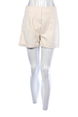 Pantaloni scurți de femei SHEIN, Mărime M, Culoare Ecru, Preț 48,57 Lei