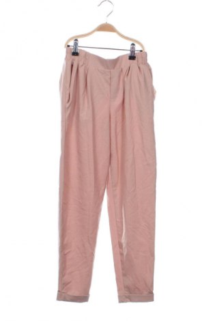 Damskie spodnie Bershka, Rozmiar XS, Kolor Różowy, Cena 38,99 zł