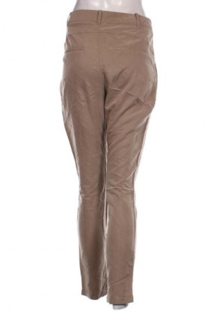Pantaloni de femei Bershka, Mărime L, Culoare Bej, Preț 94,99 Lei