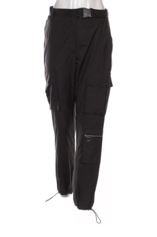 Pantaloni de femei Bershka, Mărime M, Culoare Negru, Preț 127,99 Lei