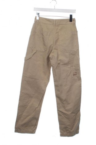 Damskie spodnie Bershka, Rozmiar XS, Kolor Beżowy, Cena 95,99 zł