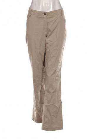 Damskie spodnie Cecilia Classics, Rozmiar XL, Kolor Beżowy, Cena 95,99 zł