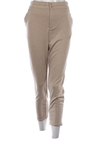 Pantaloni de femei Free Quent, Mărime XXL, Culoare Bej, Preț 104,59 Lei
