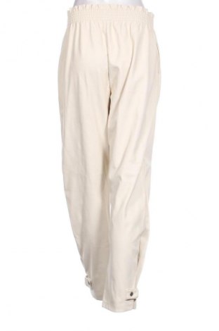 Pantaloni de femei Gina Tricot, Mărime XL, Culoare Ecru, Preț 68,88 Lei