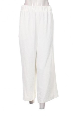 Pantaloni de femei H&M, Mărime XL, Culoare Alb, Preț 150,99 Lei