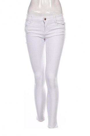 Pantaloni de femei Miss Bonbon, Mărime M, Culoare Alb, Preț 94,99 Lei