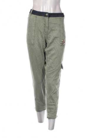 Pantaloni de femei Oltre, Mărime XXL, Culoare Verde, Preț 202,99 Lei