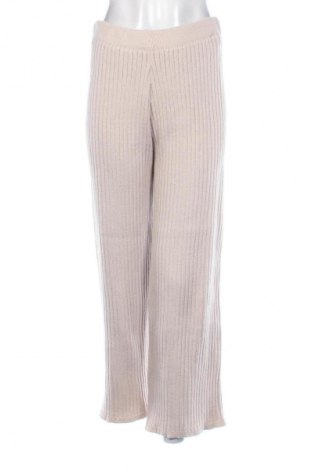Pantaloni de femei SHEIN, Mărime L, Culoare Bej, Preț 74,00 Lei